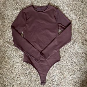 Abercrombie Soft A&F Collection Brown Bodysuit 🤎